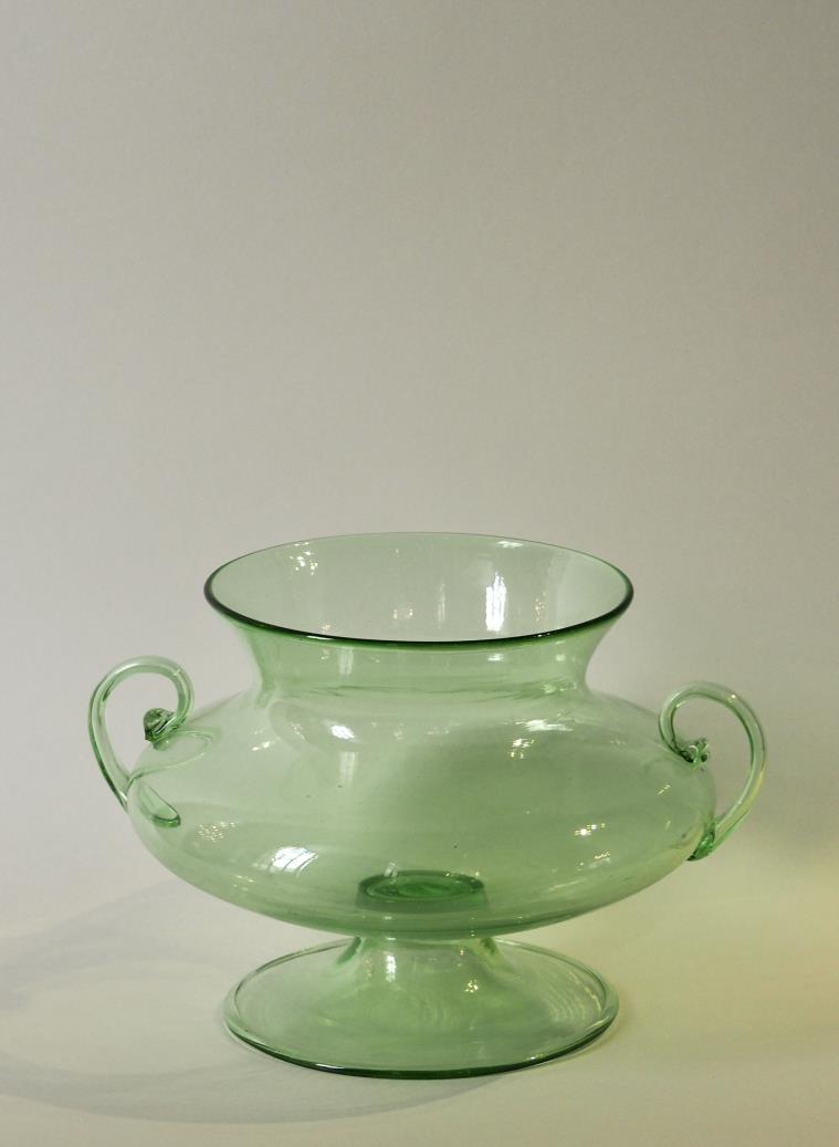 Green Glass Cup