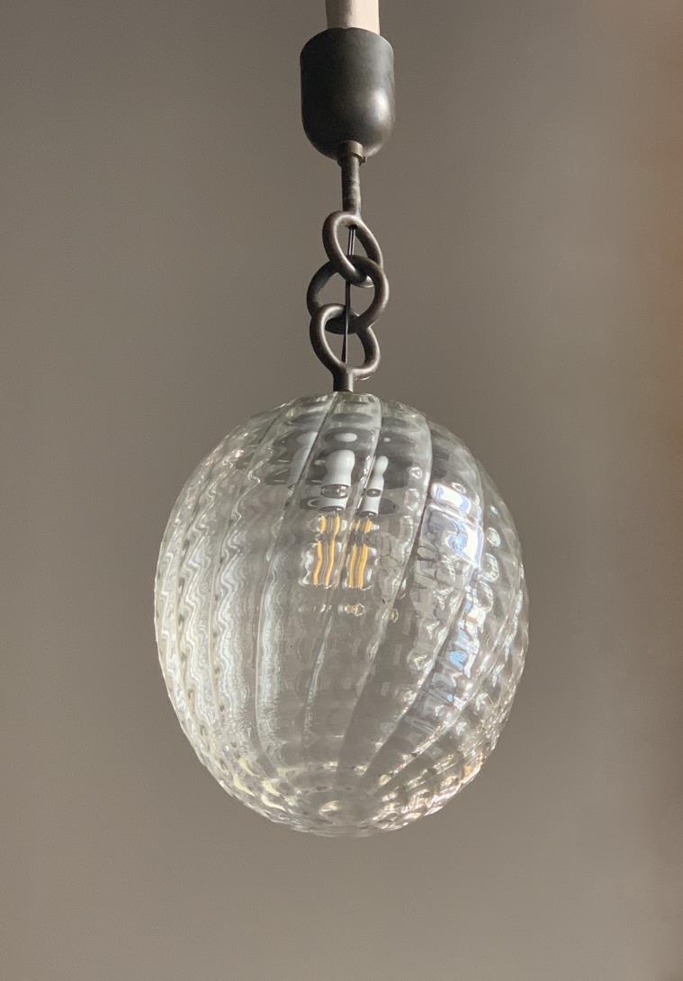 Suspension Lamp - Glass Diffuser