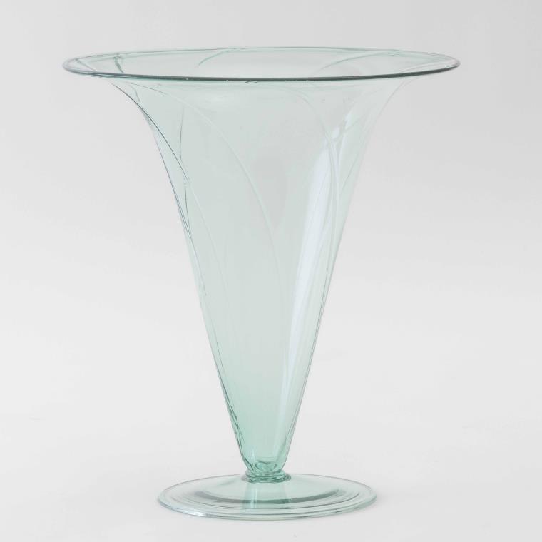 Vaso in Vetro Verde