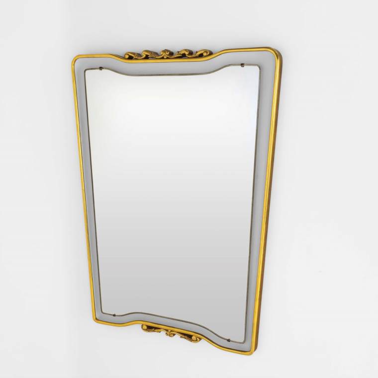 Mirror with Gil Frame