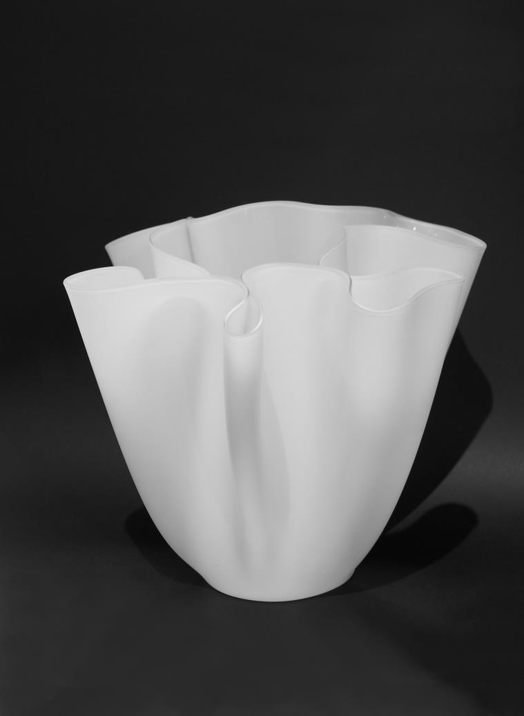  White Cartoccio Vase